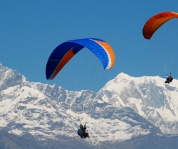 Paragliding in Nepal